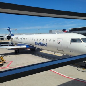 The plane taking me to International Falls, Minnesota.